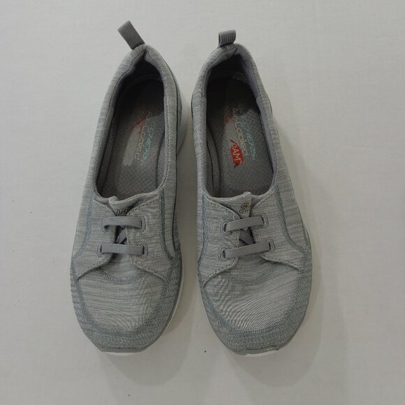 Skechers Women's Microburst 2.0 Best Ever Slip On Sneaker Grey US Size 8.5 - Picture 2 of 7